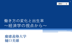 資料1-5 樋口委員提出資料（PDF形式：501KB）