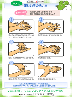 手洗いポスター