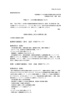 委員会について - 全旅連青年部