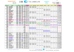日本→上海 PDF - TS LINES (JAPAN)
