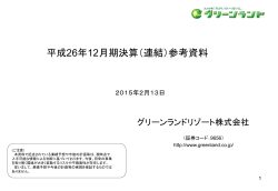 平成19年12月期中間決算参考資料 並びに中期経営