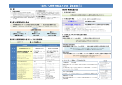 （仮称）札幌博物館基本計画 【概要版①】