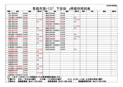 青森市営バス「 下安田 」停留所時刻表