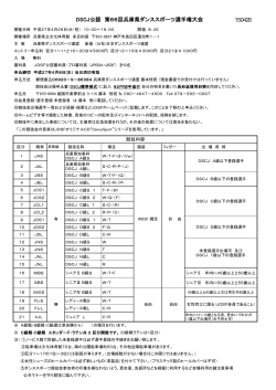 DSCJ公認 第66回兵庫県ダンススポーツ選手権大会