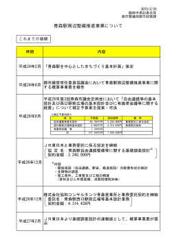 青森駅周辺整備推進事業について（PDF：46KB）