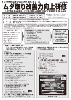 ムグ取り改善力向上研修