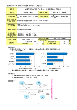 内服与薬時のアクシデント防止 〜患者誤認ゼロを目指して