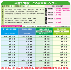 資源ごみ収集日