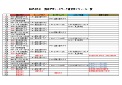 ダウンロード - NPO法人熊本アスリートワーク