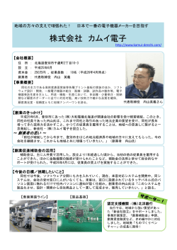 株式会社 カムイ電子