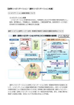 訪問リハビリテーション、通所リハビリテーション共通（PDF 181KB）