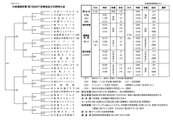 中畑清旗争奪 第7回MRT宮崎地区少年野球大会