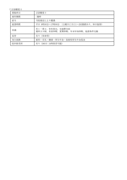 言語聴覚士 募集科目 言語聴覚士 雇用期間 随時 給与 当院規定により