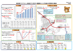 東京湾アクアライン料金引下げ(ETC 普通車800円)後の木更津市の動向;pdf