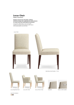Locus Chair;pdf