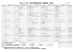 冬学期 - 一橋大学大学院 言語社会研究科