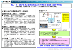 温泉水を用いたアルミニウム廃棄物からの水素製造技術