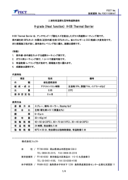 H-08 Thermal Barrier