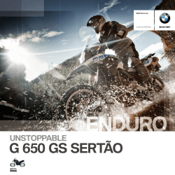 カタログ G 650 GS Sertao (PDF 4.8 MB)