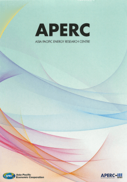 APERC - Asia Pacific Energy Research Centre