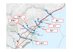 鵜川i 北川 滝川i 大堂川i 家棟川i 比良川i