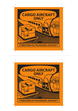 CARG。 AーRCRAFT 。NLY