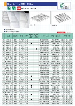 1 MN1-25 600 A-PET 0.35 260X210X7H 7X180X7H 25 X 1 = 25 2