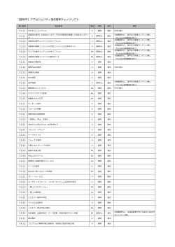 達成基準チェックリスト(372KB)(PDF文書)
