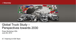 Global Truck Study &ndash; Perspectives towards 2030