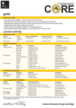 gold - Creating Opportunities for Resource Exploration