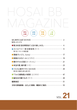 HOSAI BB MAGAZINE