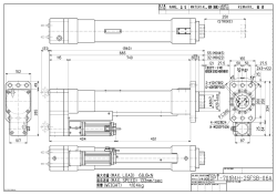 最大荷重 (MAX・ L。AD) 68.6kN 最高速度 (MAX・ SPEED) ー33mm