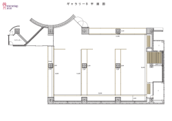 ギャラリーB平面図