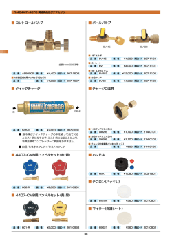 ボールバルブ チャージ口金具 コントロールバルブ クイックチャージ 4407