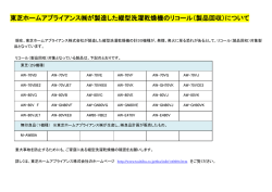 （製品回収）について