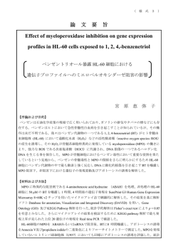 論文要旨