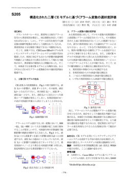 構造化された二層 CE モデルに基づくアラーム変数の選好度評価