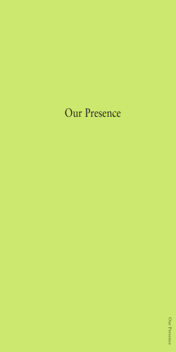 アニュアルレポート2014 Our Presence