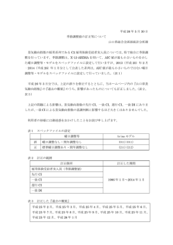 季節調整値の訂正等について (PDF : 71KB)