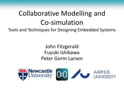 Collaborative Modelling and Co