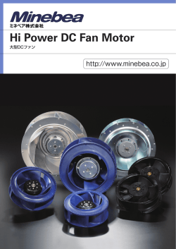 Hi Power DC Fan Motor