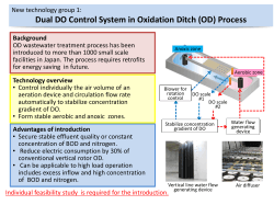 新技術Ⅰ類 ： OD法における二点DO制御システム