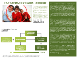 子どもの権利とビジネス原則