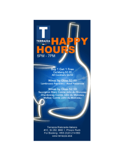 happy hour stand 9 x 21