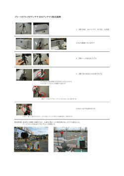 プレートリフレクタアンテナ プレートリフレクタアンテナ（DXアンテナ）取付