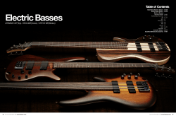 Electric Basses