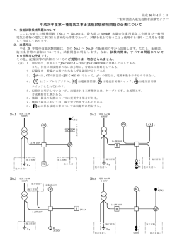 平成26年度第一種電気工事士技能試験候補問題の公表について