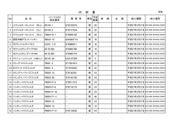 別紙 - 海上保安庁