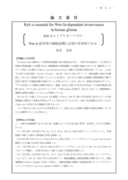 論文要旨