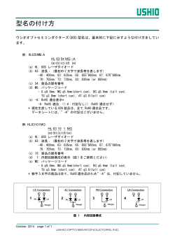 PDF Download - ウシオ オプトセミコンダクター株式会社